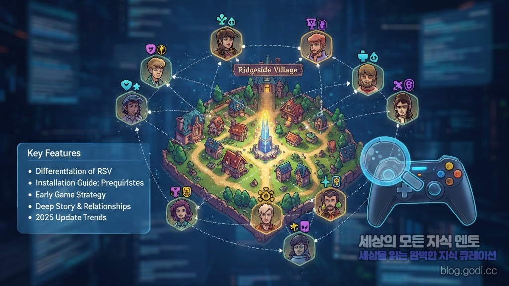 스타듀밸리 힐링의 완성, 대규모 NPC 추가 모드 ‘Ridgeside Village’ 완벽 가이드