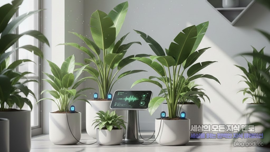 식물과 대화하는 기술: 스마트 센서와 데이터로 완성하는 ‘2026 플랜트 케어’ 솔루션