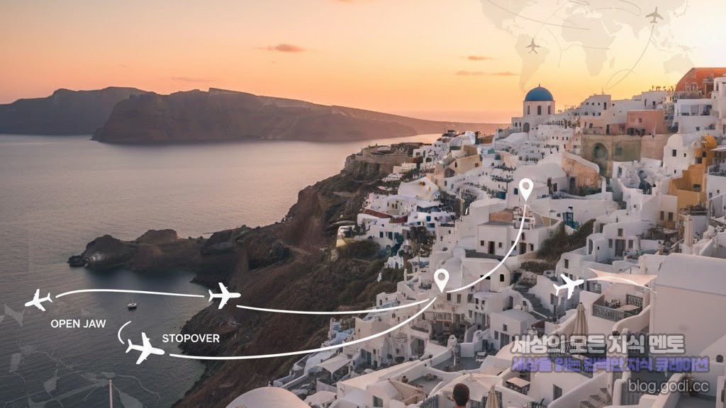 항공권 예매의 기술: 스탑오버와 오픈조로 떠나는 똑똑한 해외여행