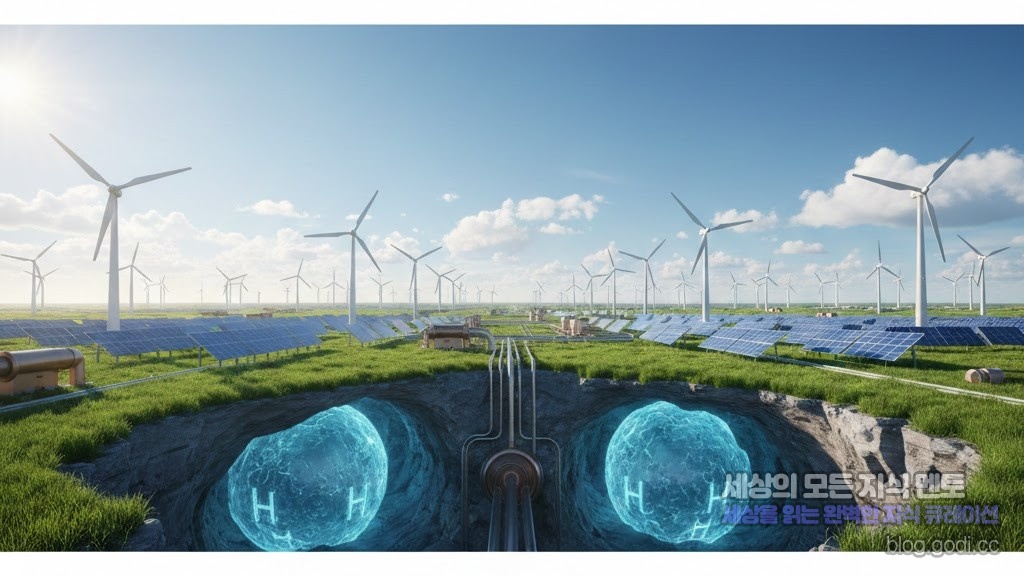 땅속의 거대한 냉장고? ‘청정 수소 저장소’ 암반 저장이 가져올 탄소 제로 혁명