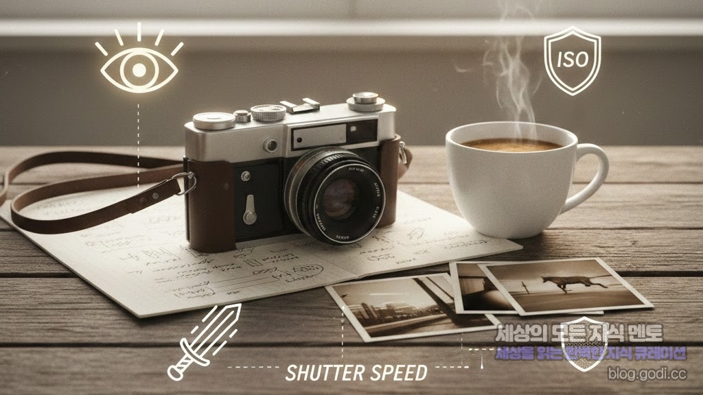 📸 아직도 ‘Auto’ 모드만 쓰시나요? 사진의 기본, ‘노출의 3요소’ 완벽 정리