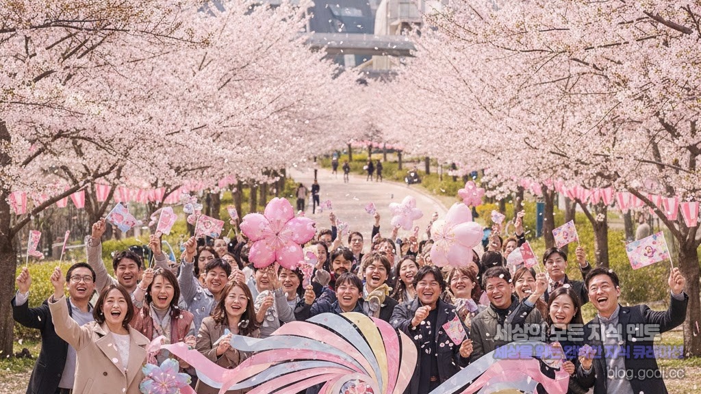 봄의 서막을 여는 감각적 외출: 4월 벚꽃 축제와 2026 팝업스토어 트렌드 가이드
