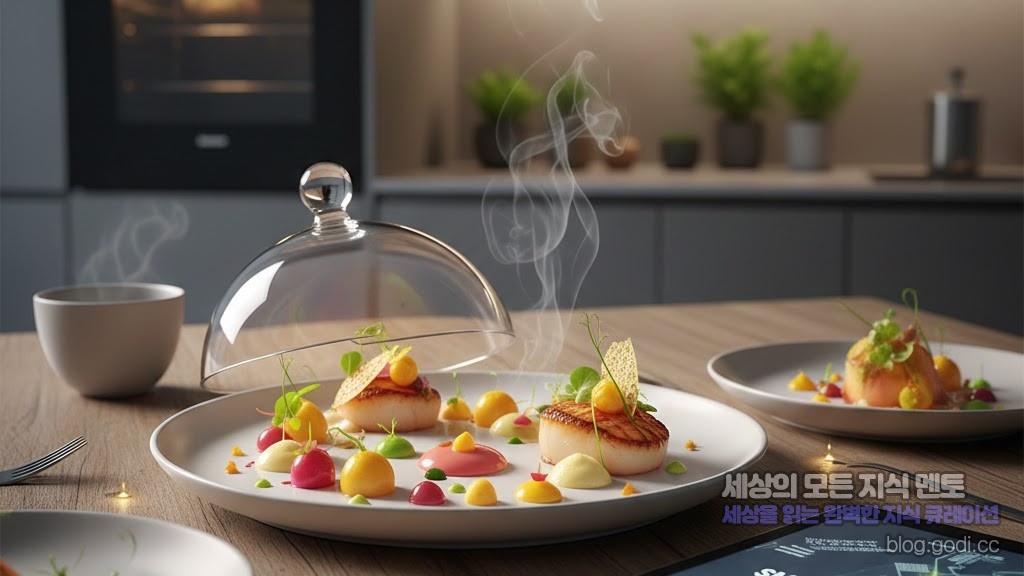 취향을 설계하는 미식의 신세계: 분자 요리부터 스마트 테루아까지, 럭셔리 홈 다이닝의 정석