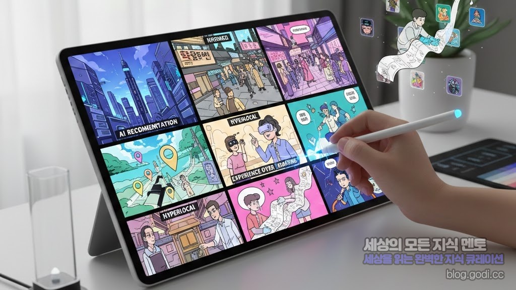 2026 웹툰 트렌드 리포트: AI 추천과 ‘하이퍼 로컬’이 그리는 K-웹툰의 새로운 미래