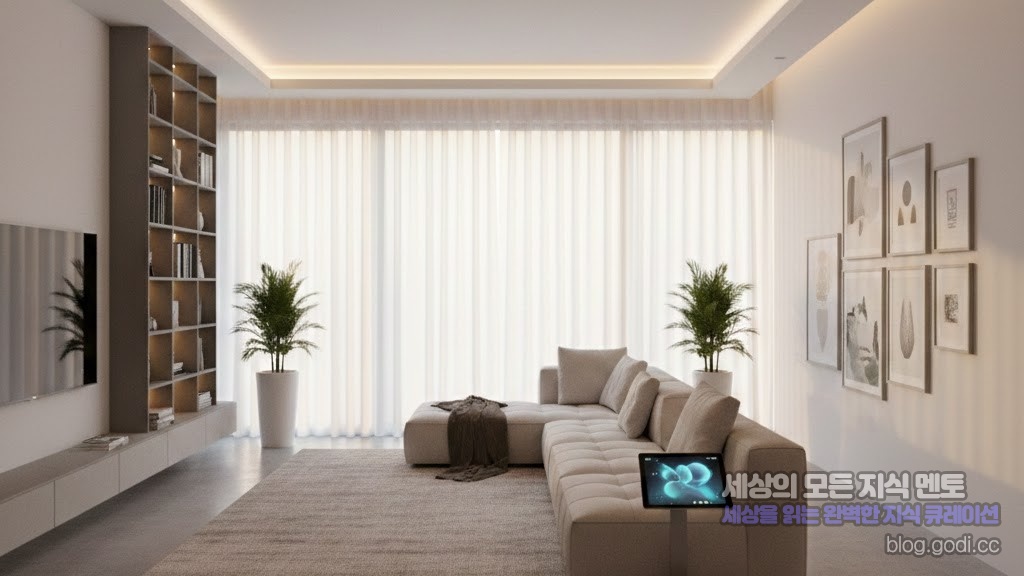좁은 집도 넓어 보이는 마법, ‘공간 레이어링’과 스마트홈의 완벽한 조화 🏠✨