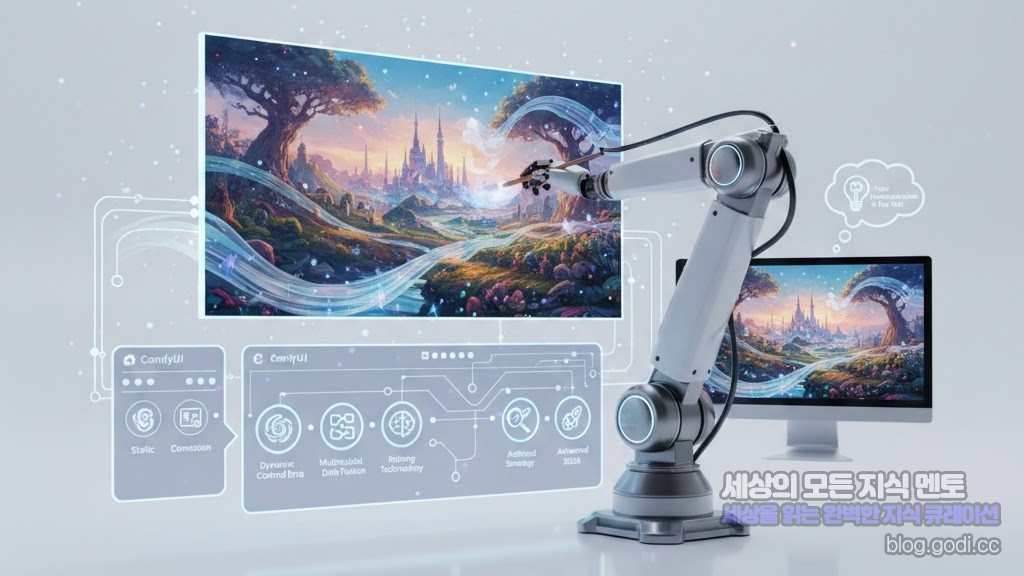 ComfyUI와 실시간 제어 기술의 만남: 창작의 한계를 넘는 인터랙티브 AI 워크플로우 설계법