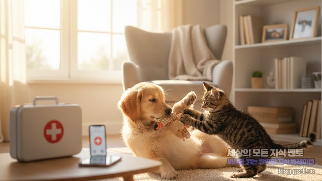 반려동물 응급상황, 당황하지 않는 법: 집사가 꼭 알아야 할 ‘골든타임’ 응급처치 매뉴얼