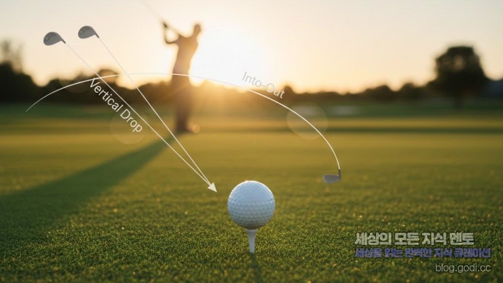 스윙의 궤적을 바꾸는 비밀, ‘수직 낙하’와 ‘인투아웃’ 궤도 완벽 가이드