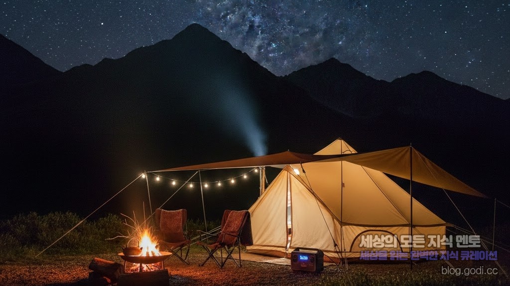 캠린이 탈출의 완성, 캠핑 사이트 구축의 미학: 쾌적함과 안전을 결정짓는 레이아웃 가이드