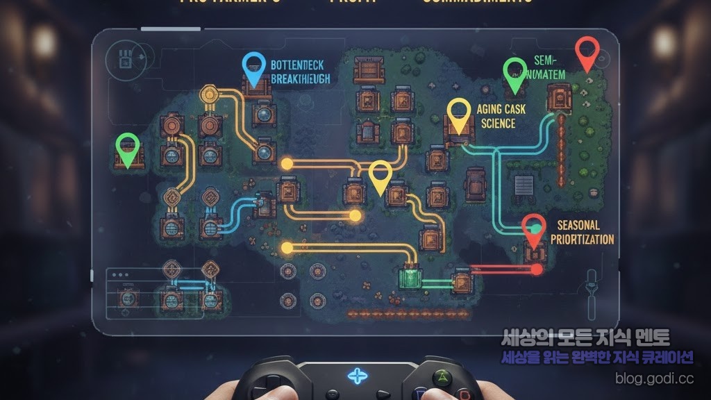 스타듀밸리 고인물의 비밀 레시피: 생산성 200% 올리는 가공 자동화와 최적화 배치 가이드