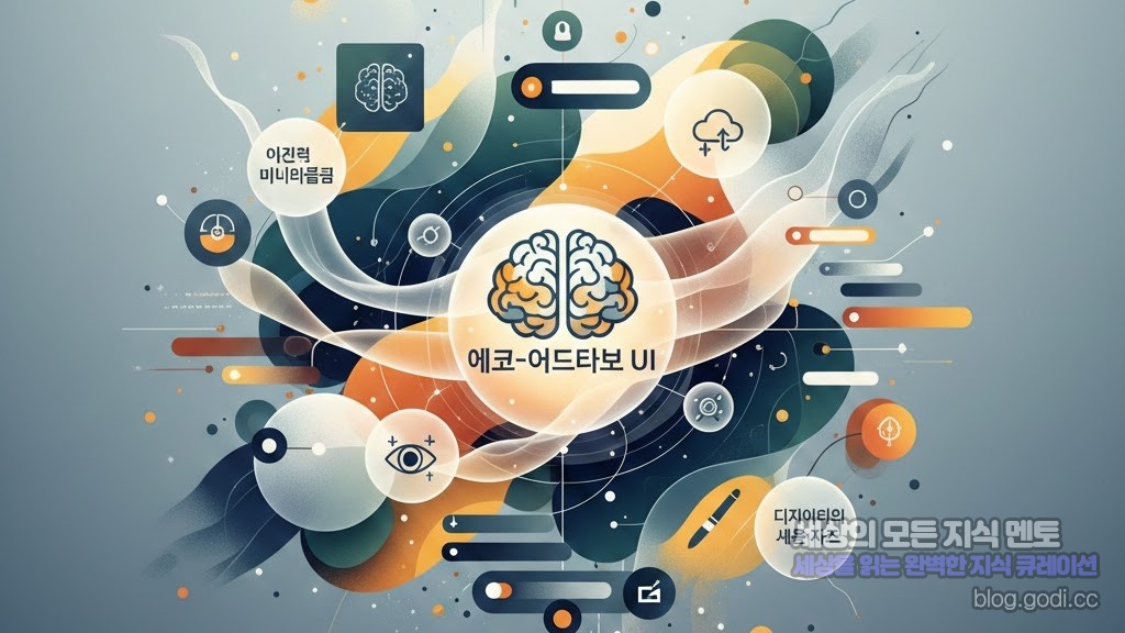 무의식을 디자인하다: 사용자 인지 부하를 줄이는 ‘에코-어댑티브 UI’의 마법