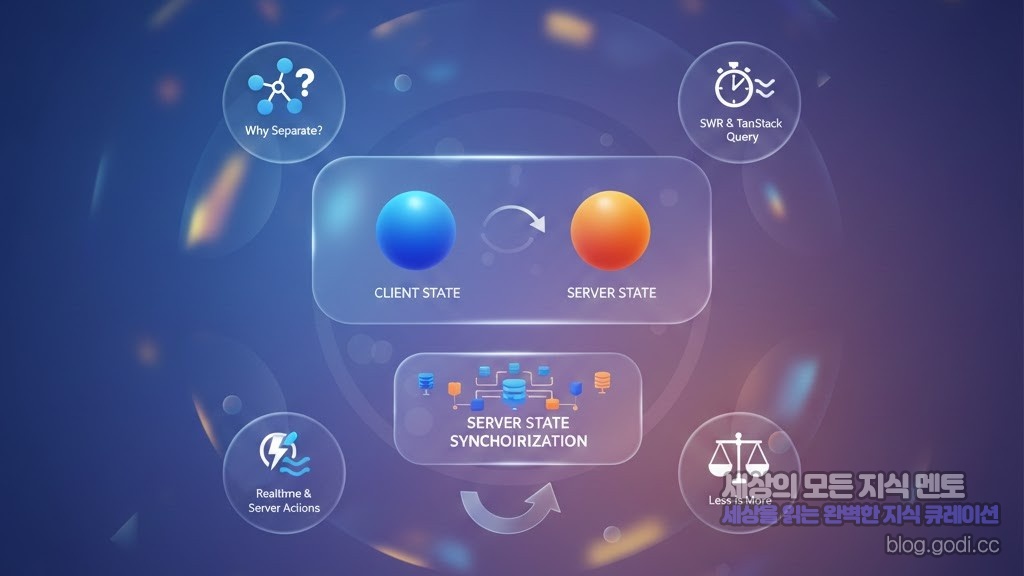 복잡한 상태 관리를 넘어, ‘서버 상태 동기화’로 진화하는 프론트엔드 아키텍처 가이드