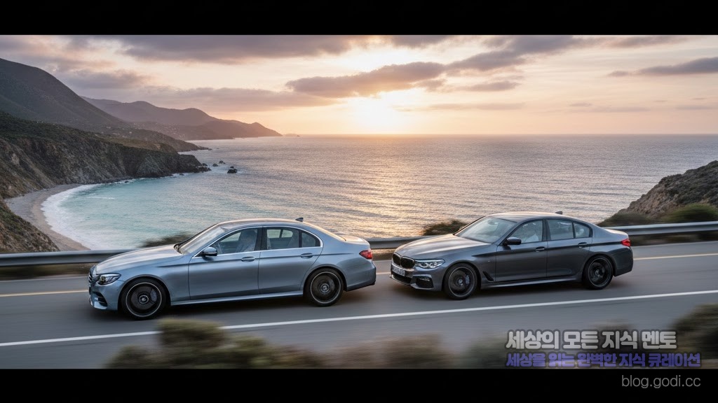 2026년형 럭셔리 세단의 정점, 벤츠 E클래스 vs BMW 5시리즈 완벽 비교 가이드