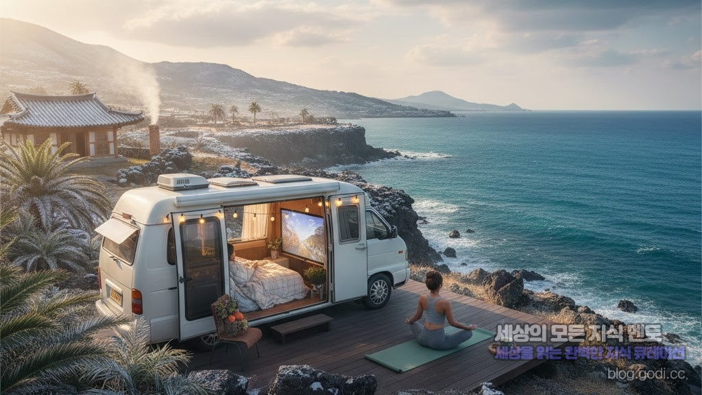 겨울 제주에서 찾는 푸른 위로, 실패 없는 ‘제주 오션뷰 차박 & 웰니스’ 완벽 로드맵