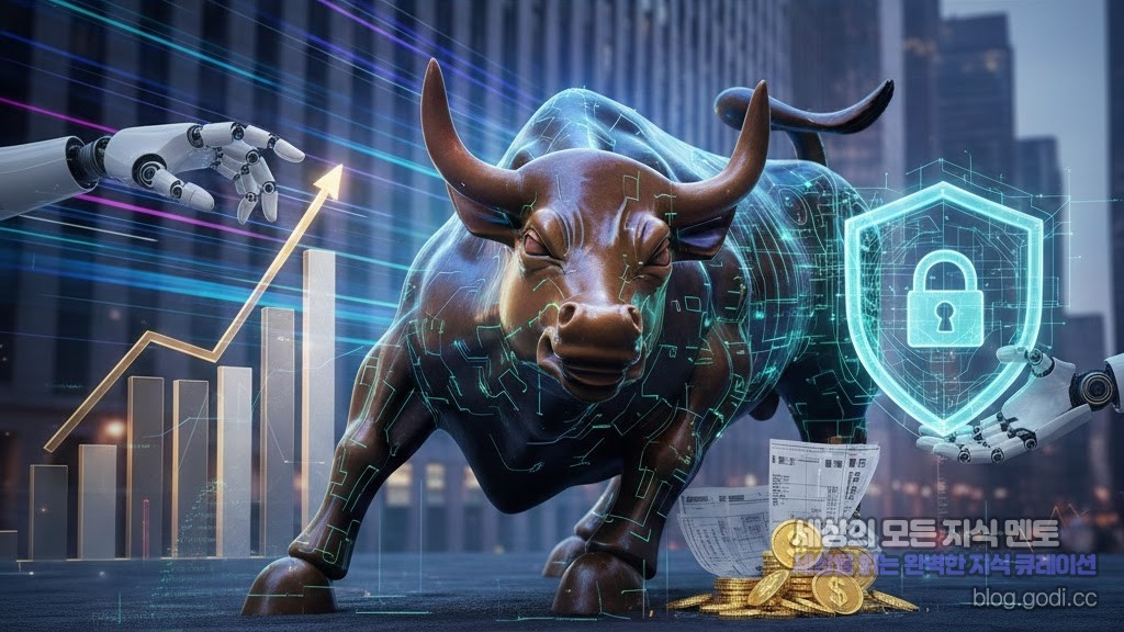 이제는 ‘피지컬 AI’ 시대! 2026년 미국 증시를 주도할 로봇공학과 사이버 보안 투자 전략 🤖🛡️