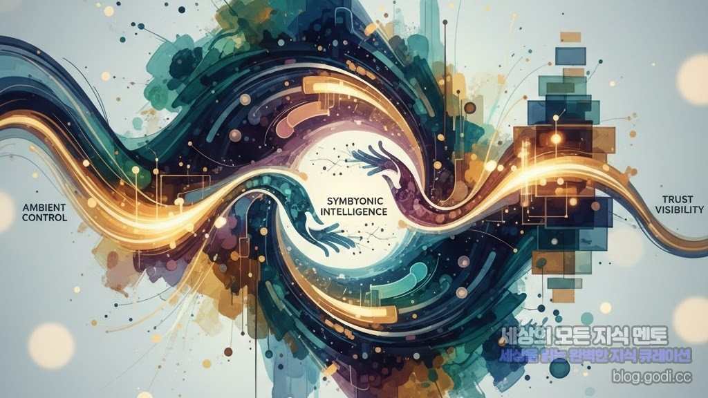 공생하는 디자인의 미학: ‘심비오틱 인텔리전스(Symbiotic Intelligence)’ UI 디자인 전략
