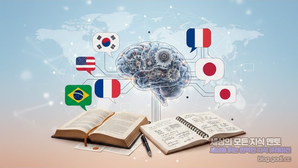 언어 장벽을 허무는 ‘인지적 유창성’의 비밀: 문법을 넘어 본능으로 말하는 법