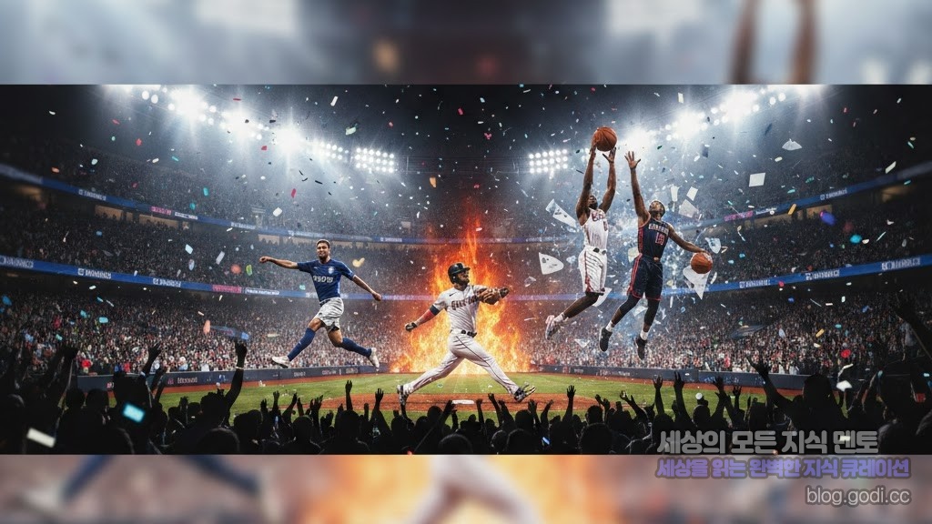 스포츠 팬이라면 오늘 꼭 챙겨봐야 할 3대 리그 소식: 새해 아침의 설레는 스포츠 이야기