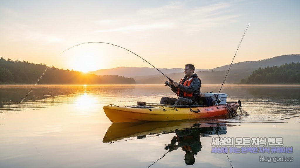 연안을 넘어 나만의 바다로, 카약 낚시 입문: 장비 선택부터 안전 전술까지