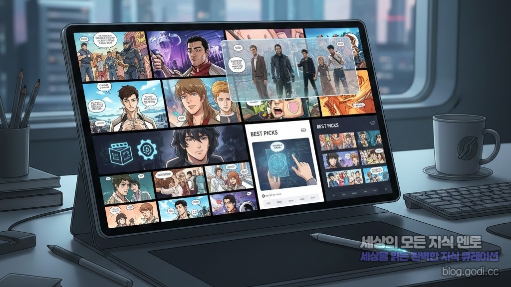 단순한 정주행을 넘어: 2026년 웹툰 생태계의 진화와 주목해야 할 명작 가이드