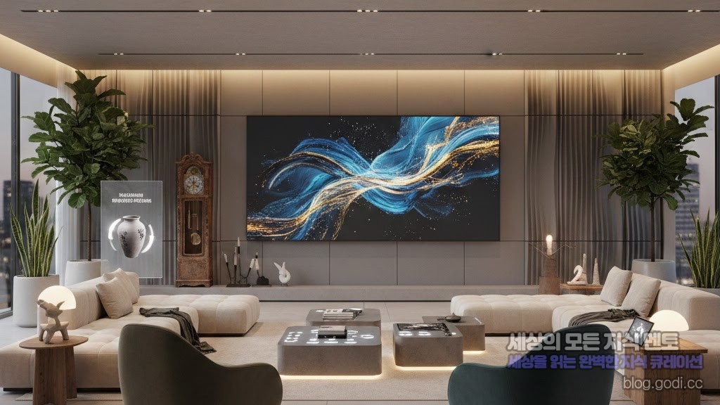 기술을 넘어 예술로, 거실을 새롭게 정의하는 ‘인터랙티브 소셜 라운지’ 스타일링 가이드
