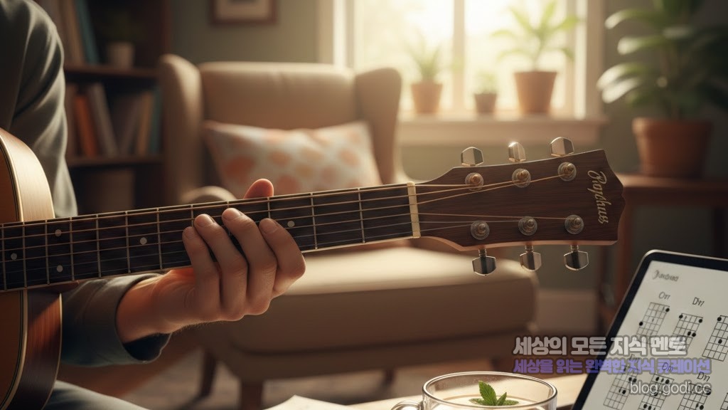 나만의 작은 콘서트, 독학으로 정복하는 통기타 입문 올인원 가이드