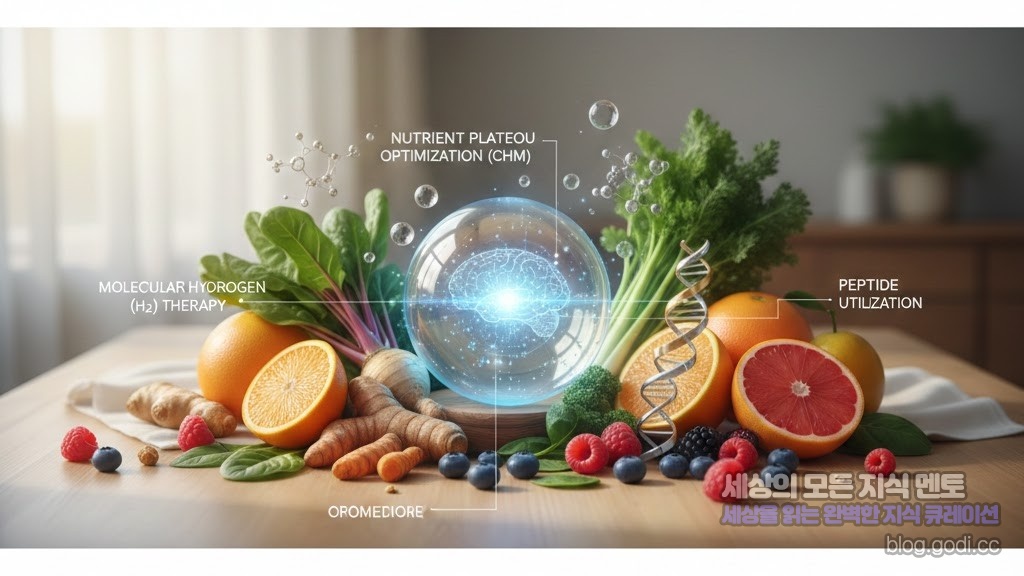 영양제 정체기를 돌파하는 기술: 실시간 호르몬 최적화와 분자 수소 요법