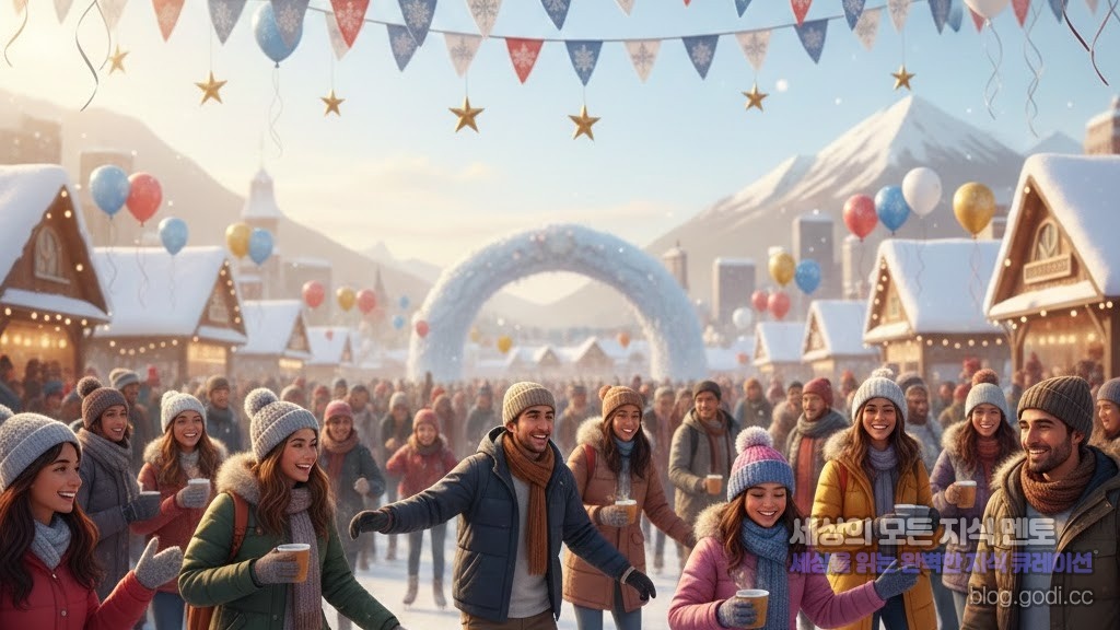 꽁꽁 얼어붙은 감각을 깨울 시간, 1월 팝업스토어 & 전국 겨울 축제 가이드