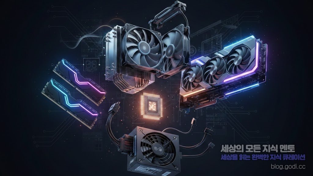 조립 PC의 숨은 조율사, 전성비와 소음까지 잡는 ‘저소음 고효율’ 시스템 빌드 전략