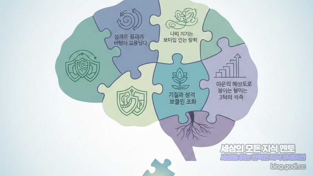 MBTI라는 이름의 ‘필터’를 넘어, 내 마음의 본질을 읽는 ‘성격 구조론’ 입문