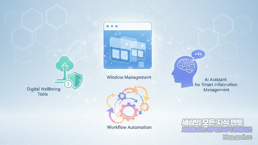 복잡한 창 정리부터 AI 비서까지, 스마트한 일상을 위한 PC 소프트웨어 활용법