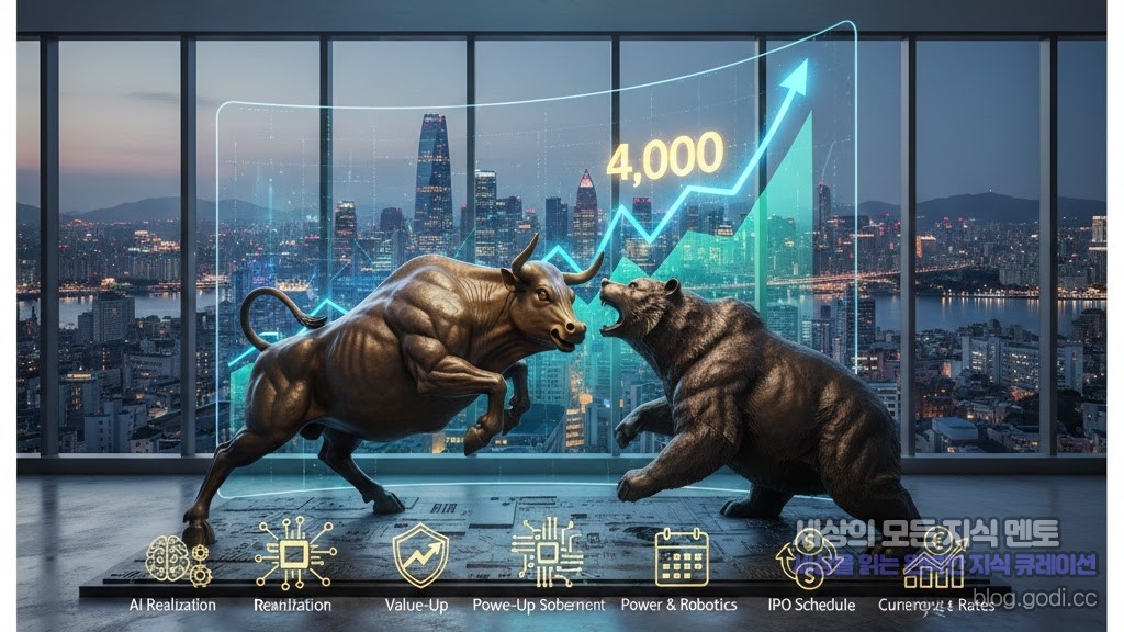 코스피 4,000 시대, 2026년 상반기 주도주와 공모주 투자 전략 가이드